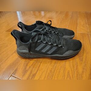 Adidas Men's Black Athletic Sneakers